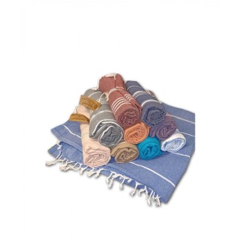 EPAM ΠΕΤΣΕΤΑ ΘΑΛΑΣΣΗΣ PESTEMAL TOWEL 90X180εκ ΕΛΕΦΑΝΤΑΣ
